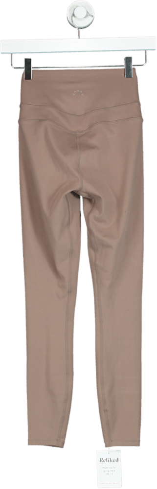 Varley Rose Brown Active Leggings UK XXS - Reliked