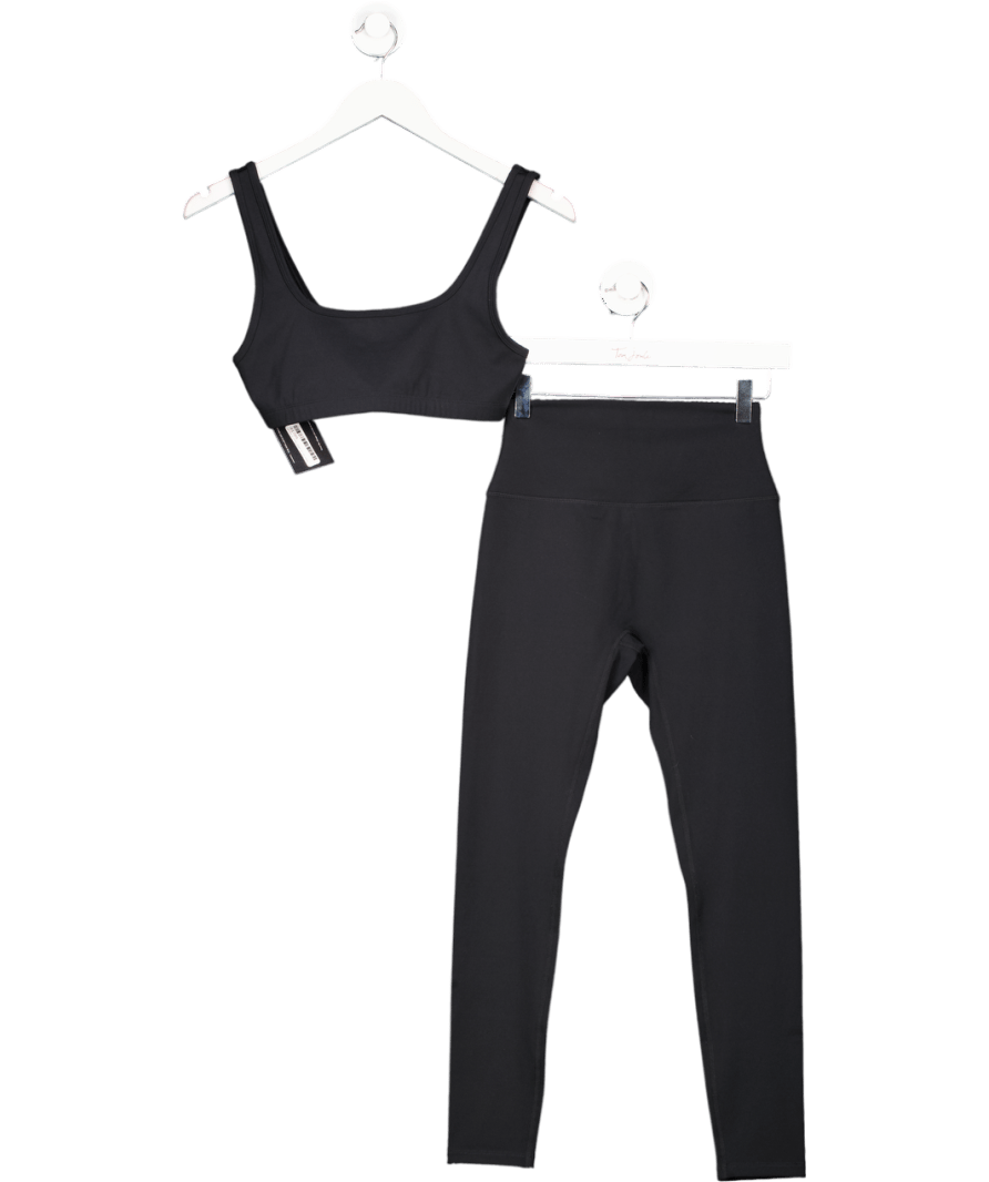 Vehla Black 2 - piece Sports Bra And Leggings Set UK M - Reliked