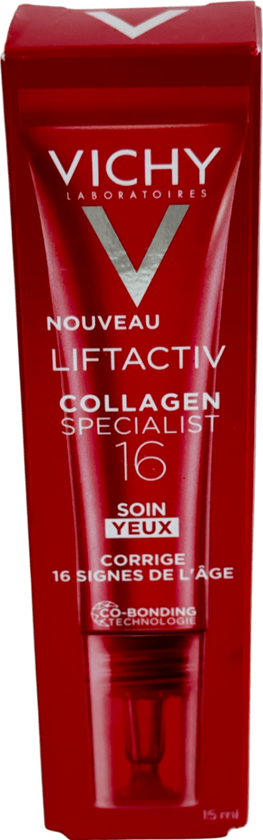 Vichy Liftactiv Collagen Specialist 16 Eye Care Cream Anti - ageing 15ml - Reliked