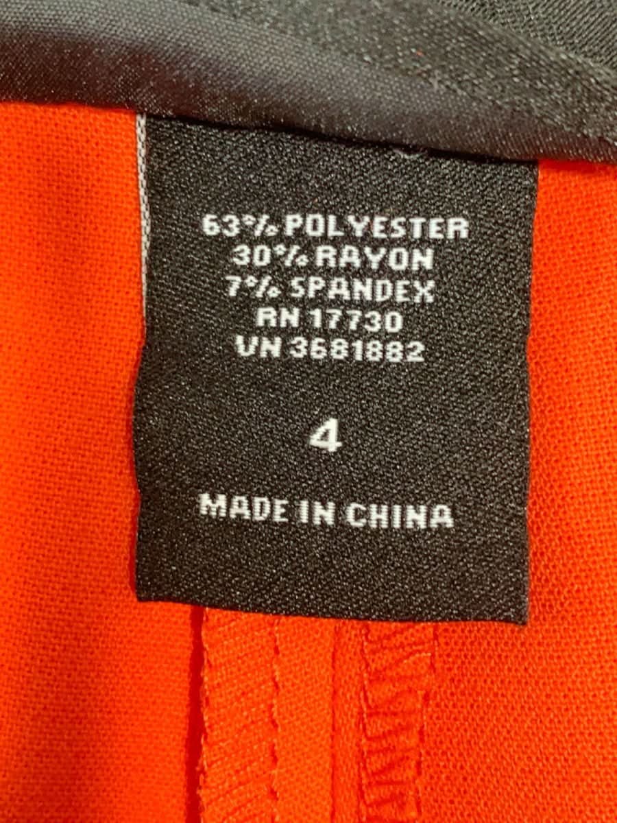 Victoria Beckham Orange Wide - Leg Trousers US 4 - Reliked