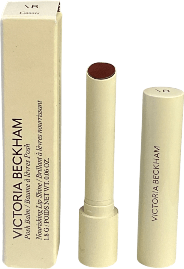 Victoria Beckham Posh Balm Nourishing Lip Shine Cassis 1.8g - Reliked