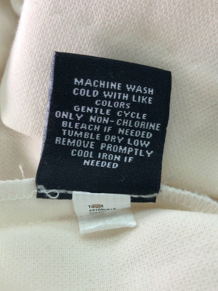 Victoria Beckham X TARGET White/Black SCALLOP Short Sleeve Top UK XS - Reliked