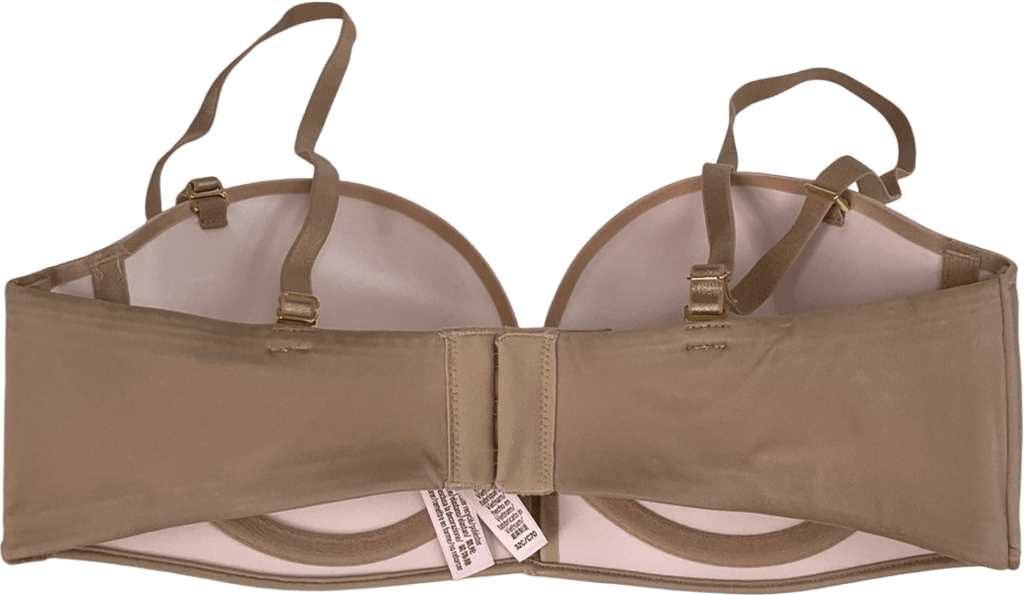 victoria secret Beige Praline Nude Add 2 Cups Push Up Bombshell Bra UK 32C - Reliked