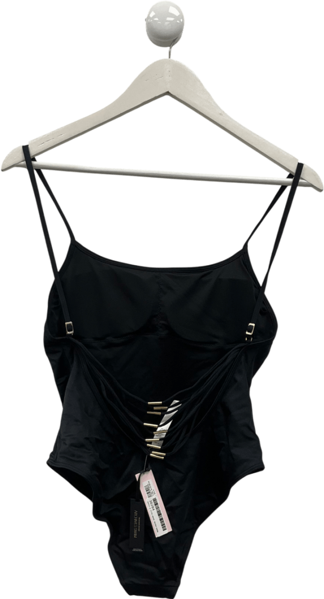 victoria secret Black Archive Scoop Cheeky Swimsuit UK S - Reliked