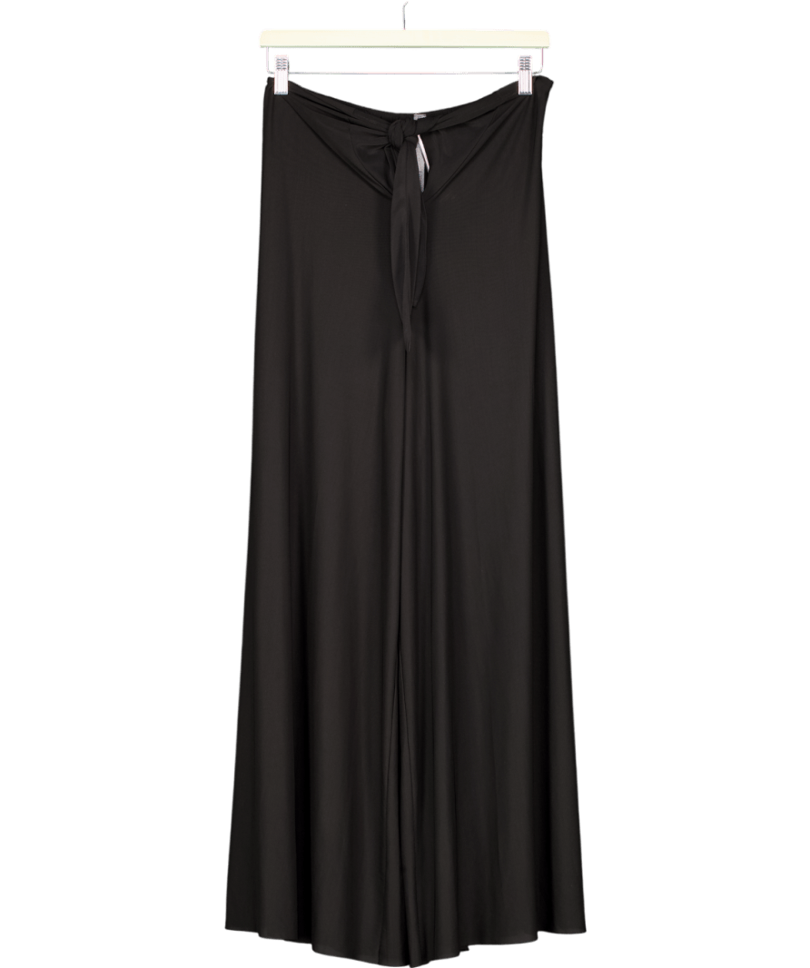 Victoria's Secret Black Mesh Knot Cover Up Trousers UK M - Reliked