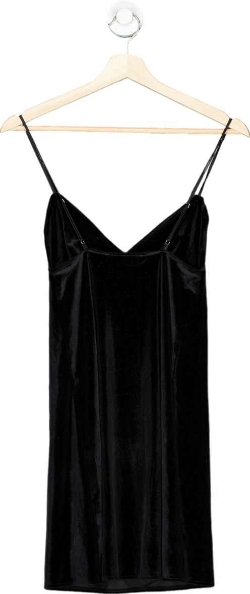 Victoria's Secret Black Velvet Slip Dress XS - Reliked