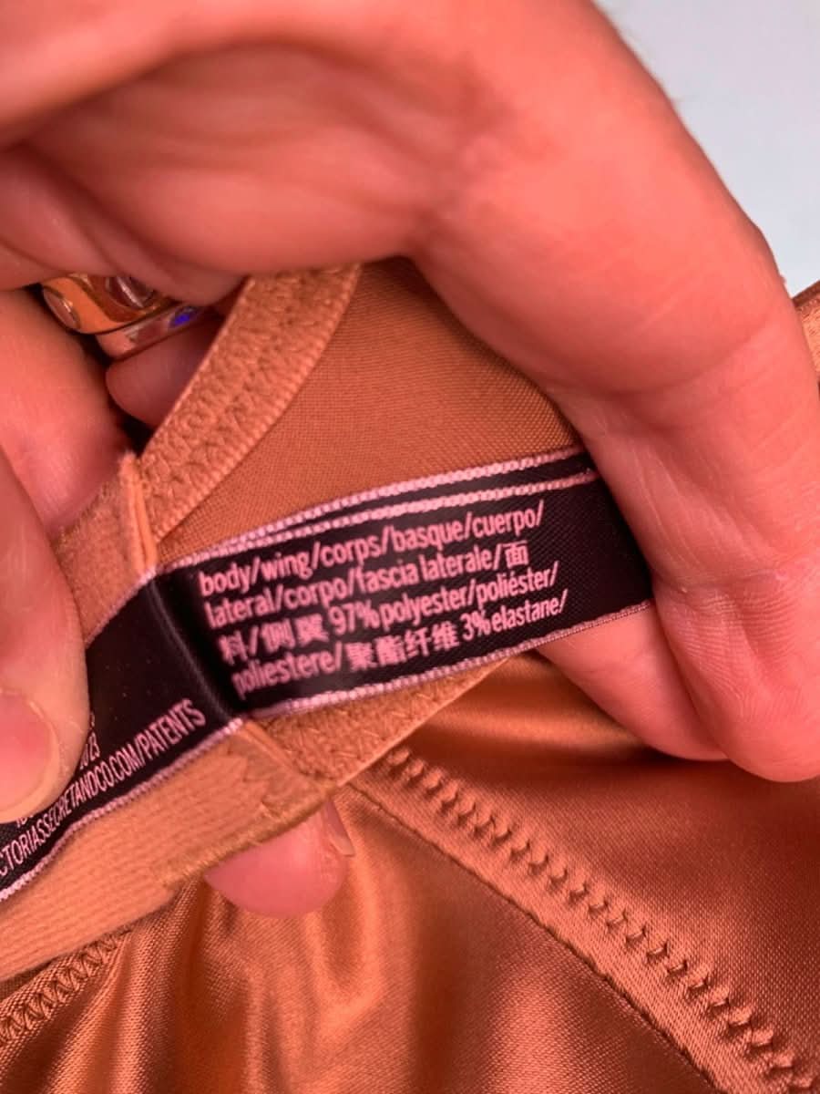 Victoria's Secret Brown Sequin Lace Trim Chemise Dress UK XS - Reliked