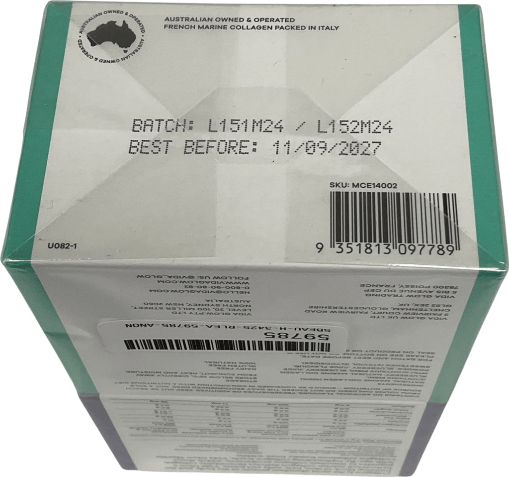 Vida Glow Mixed Natural Marine Collagen - 14 Servings 14 - Reliked