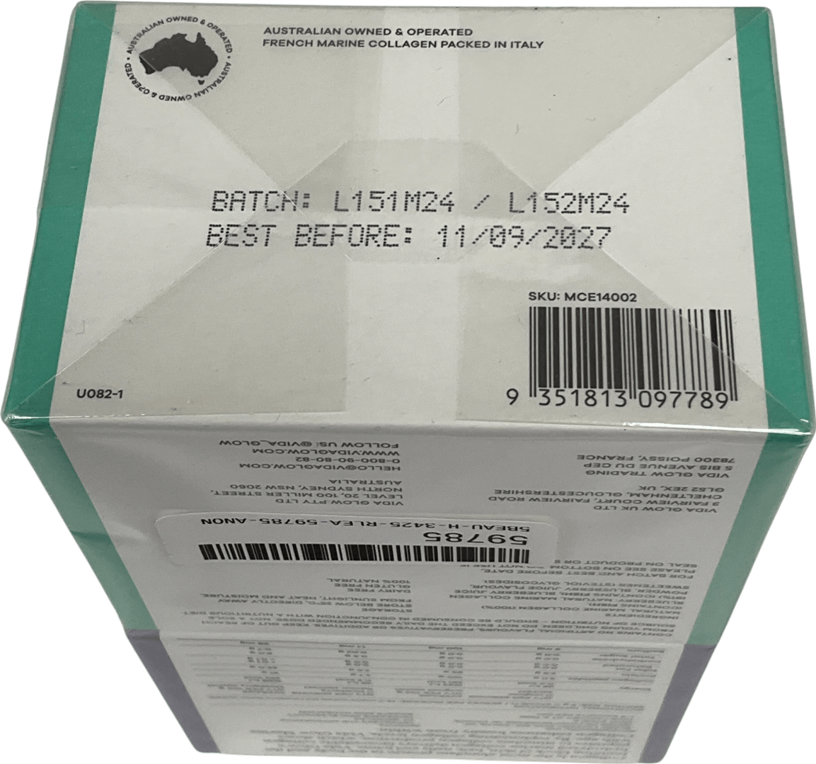 Vida Glow Mixed Natural Marine Collagen - 14 Servings 14 - Reliked