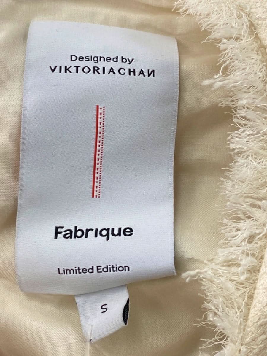 Viktoria Chan White Two - Piece Top and Skirt Set S - Reliked