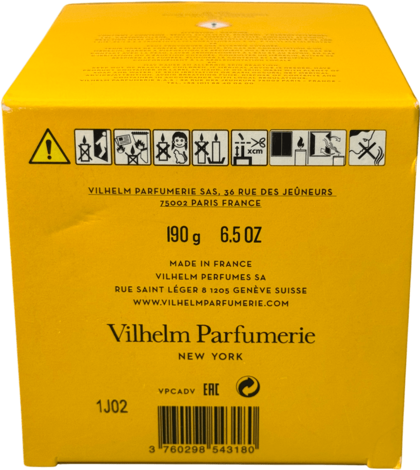 Vilhelm Parfumerie New York Art Déco Scented Candle 190g - Reliked