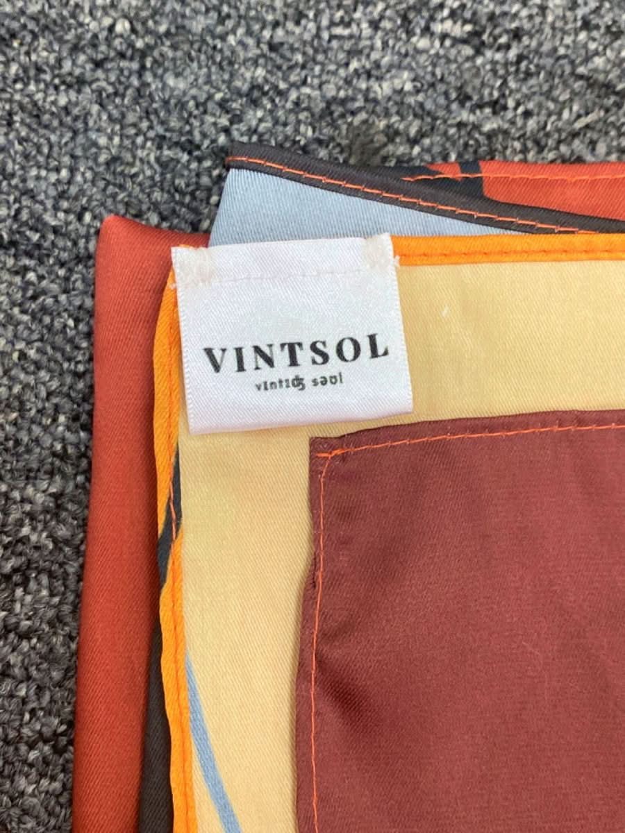 Vintsol Multicoloured Silk Scarf One Size - Reliked