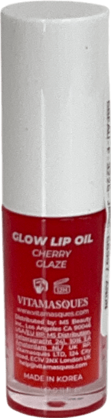 Vitamasques Cherry Glaze Glow Lip Oil Cherry Glaze 15ml - Reliked