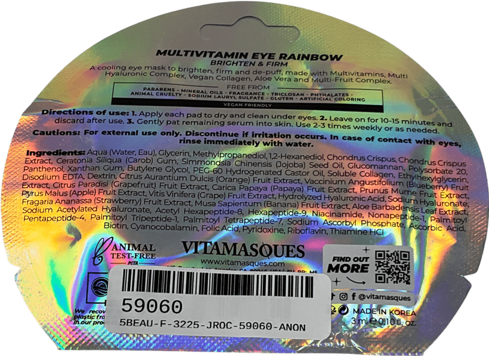 vitamasques Eye Mask 3ml - Reliked