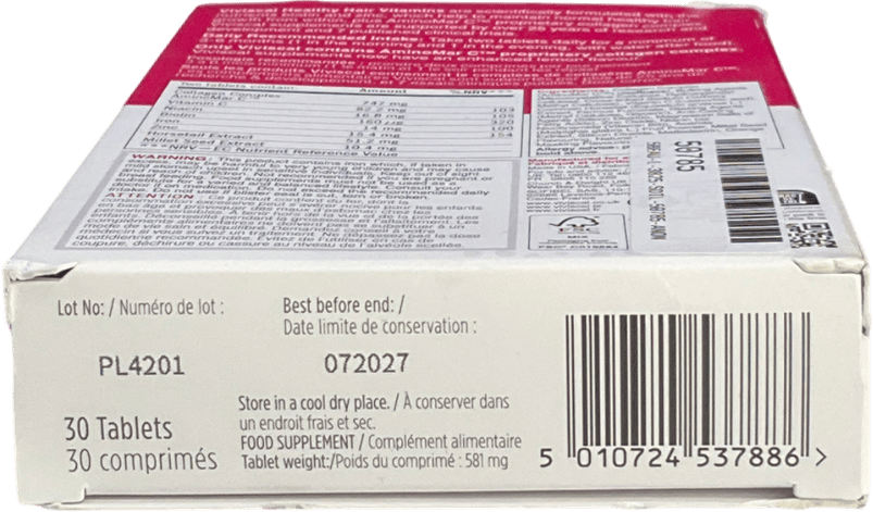 viviscal Healthy Hair Vitamins 30 tablets - Reliked