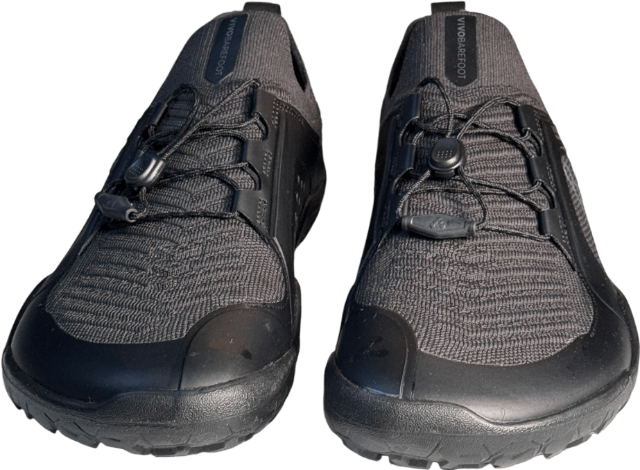VivoBarefoot Black Primus Trail Knit Fg Mens Trainers UK 7 EU 41 👞 - Reliked