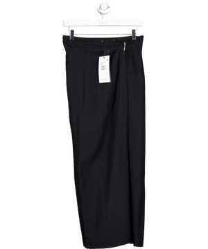 VIX + BIANCA BRANDOLINI Black Thea Midi Skirt UK S