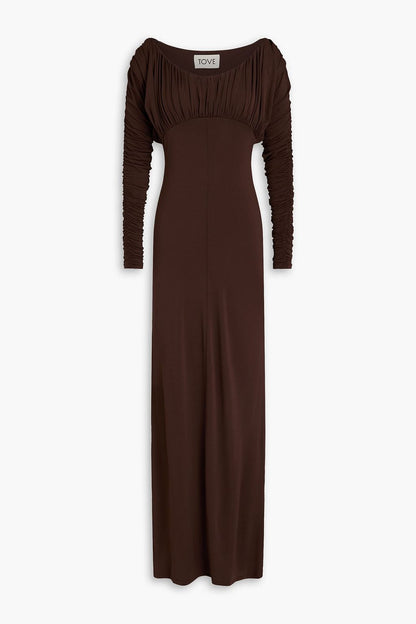 Tove Chocolate Safia Dress UK 10