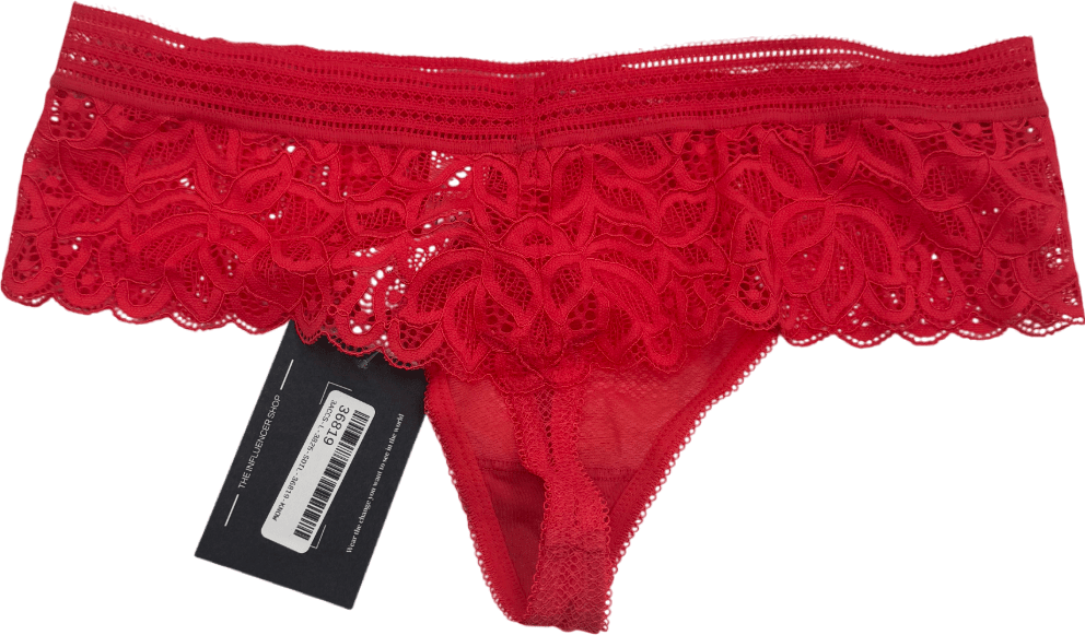 Wacoal Red Raffine Brief UK S - Reliked