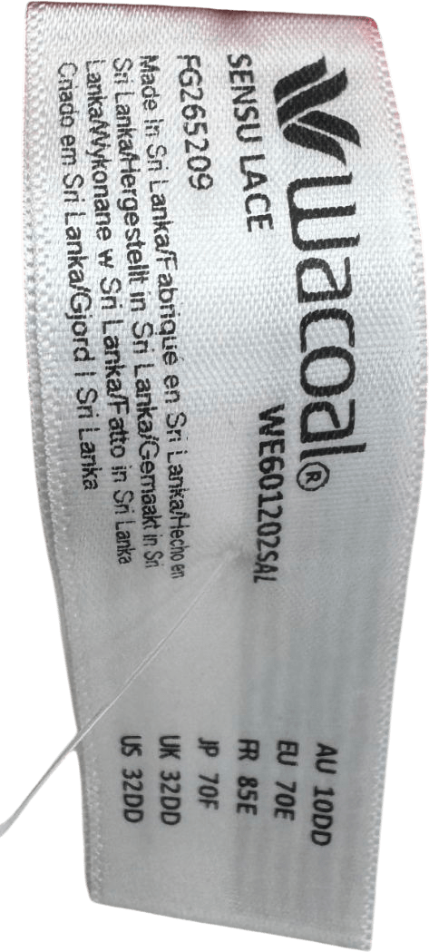 Wacoal Red Sensu Lace Bra UK 32D - Reliked