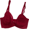 Wacoal Red Sensu Lace Bra UK 32D - Reliked