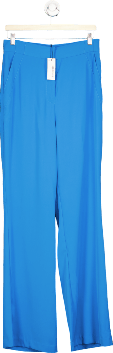 Wallis Cobalt Premium Pinktuck Detail Kickflare Trouser UK 12 - Reliked