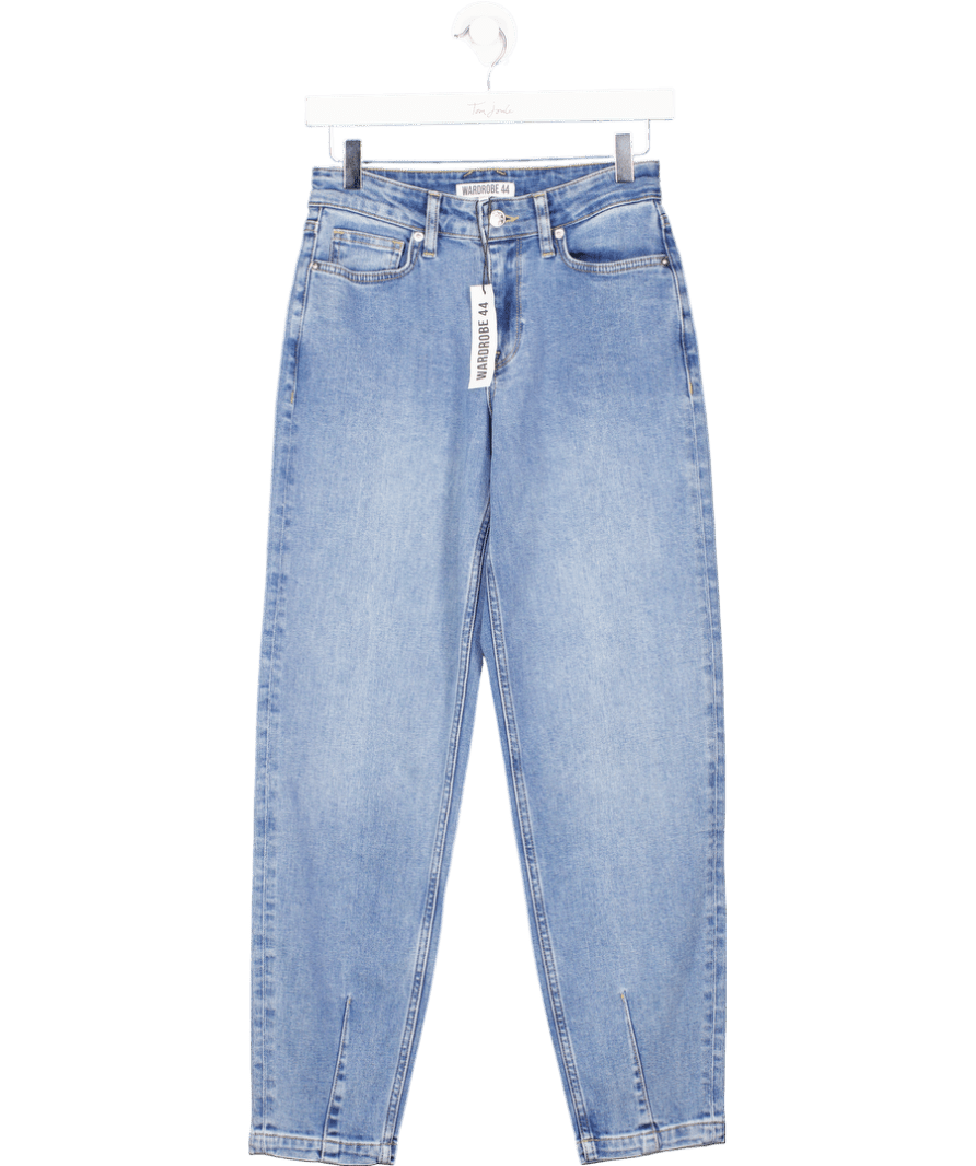 Wardrobe 44 Blue Becca High Waist Carrot Leg Jeans UK 8 - Reliked
