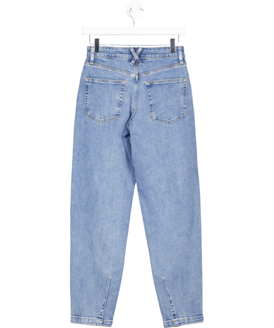 Wardrobe 44 Blue Becca High Waist Carrot Leg Jeans UK 8 - Reliked