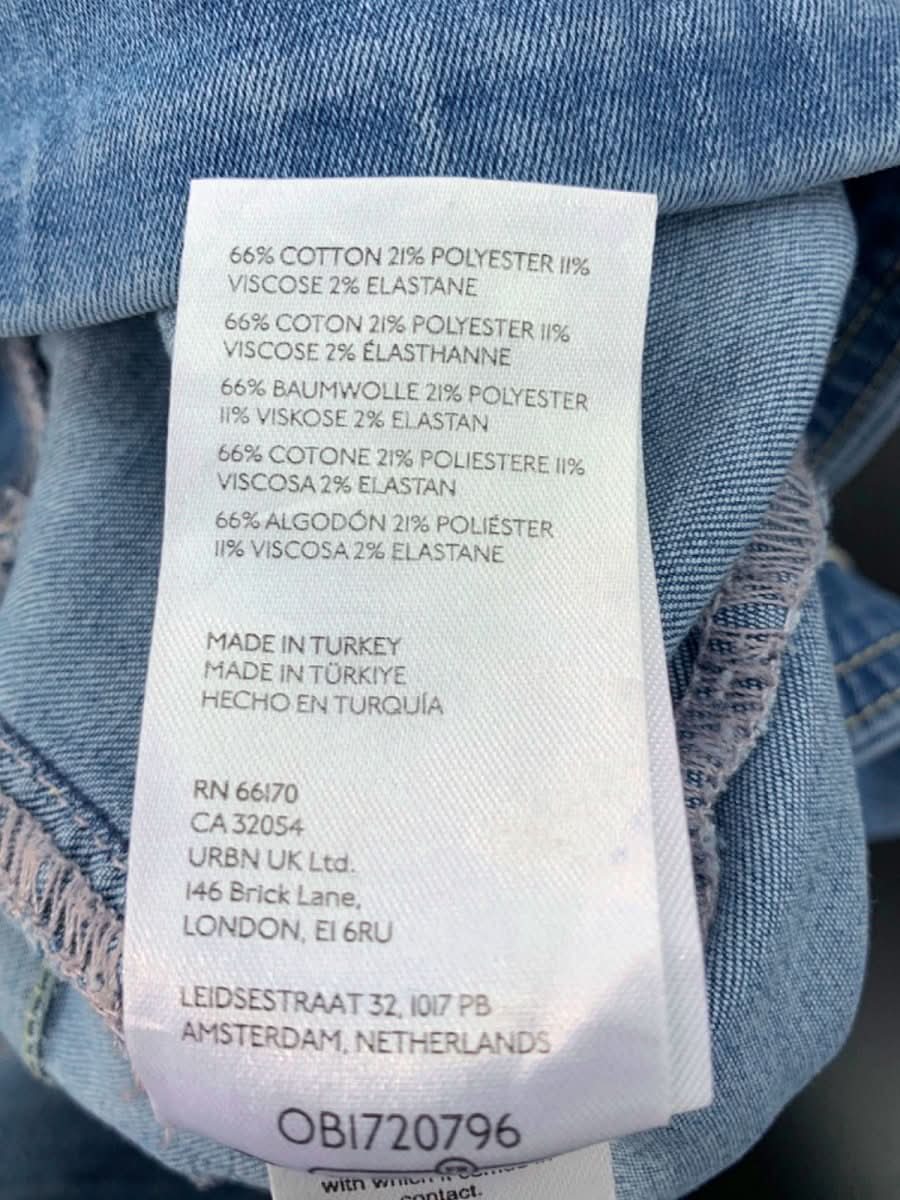 We The Free Blue In My Feelings Mid Rise Crop Boot Jeans L - Reliked