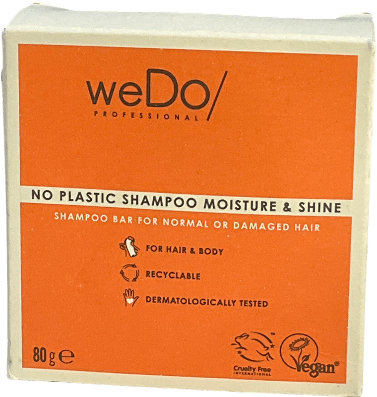 weDo No Plastic Shampoo Bar 80g - Reliked