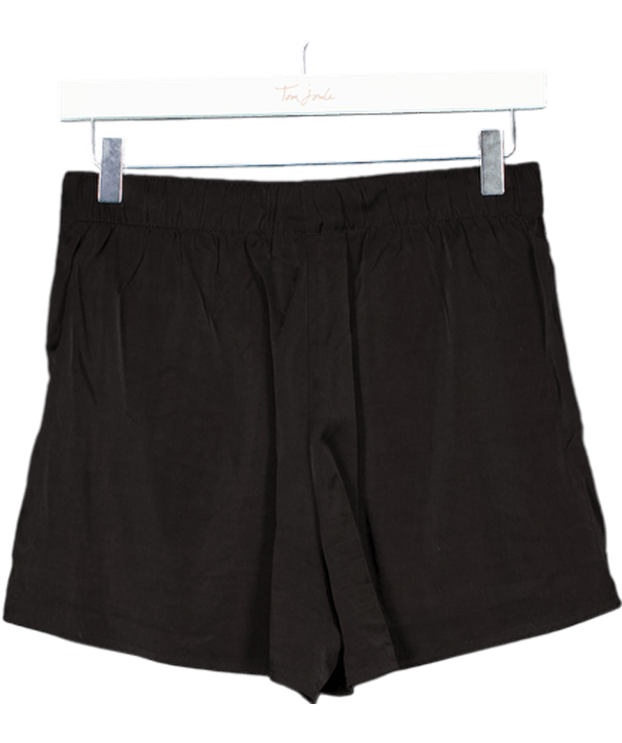 Weekday Black Noah Shorts UK S - Reliked