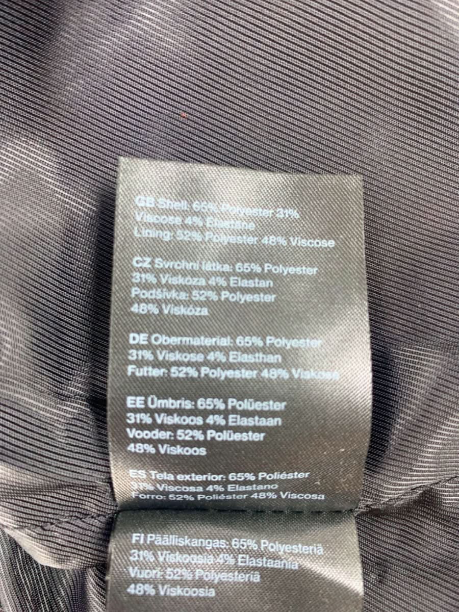 Weekday Charcoal Grey Pinstriped Marlin Oversized Blazer UK XS - Reliked