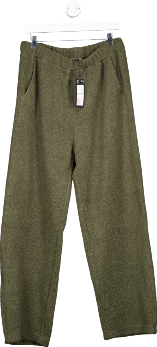 Weekday Green Ryan Pile Sweatpants M - Reliked