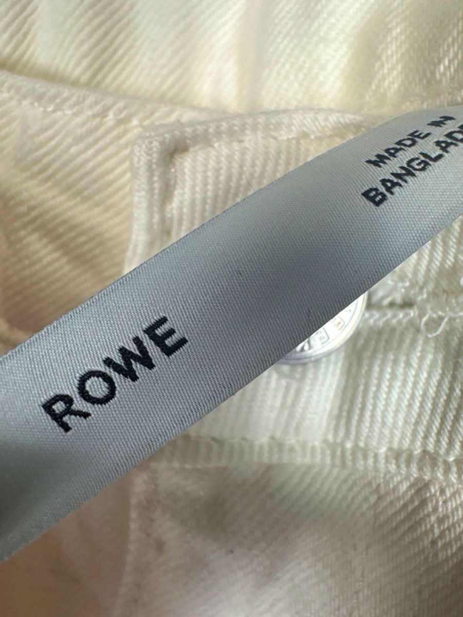 Weekday White Rowe Extra High Straight Jeans W27 L30 - Reliked