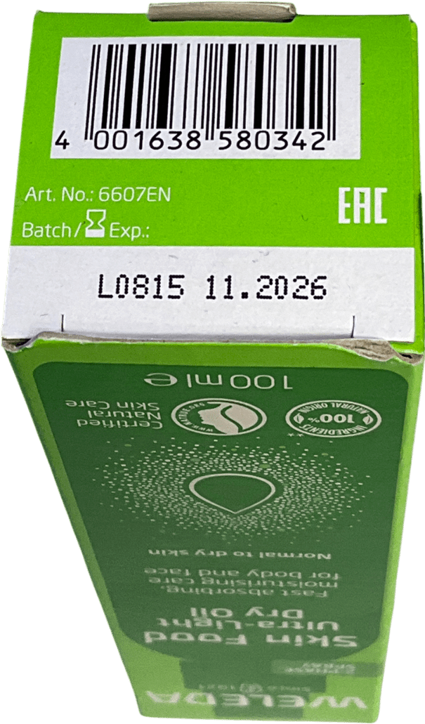 Weleda Ultra - light Dry Oil 100ml - Reliked