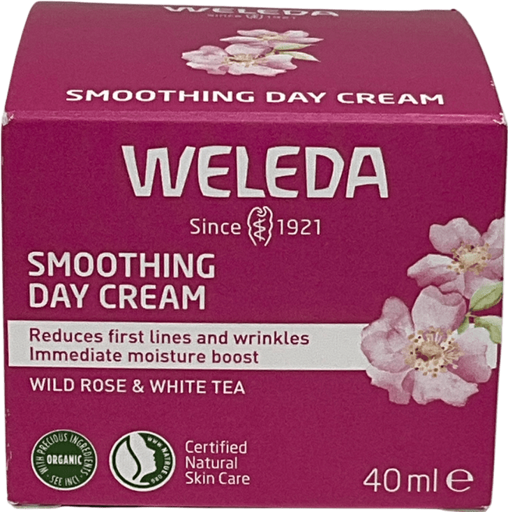 Weleda Wild Rose & White Tea Smoothing Day Cream 40ml - Reliked