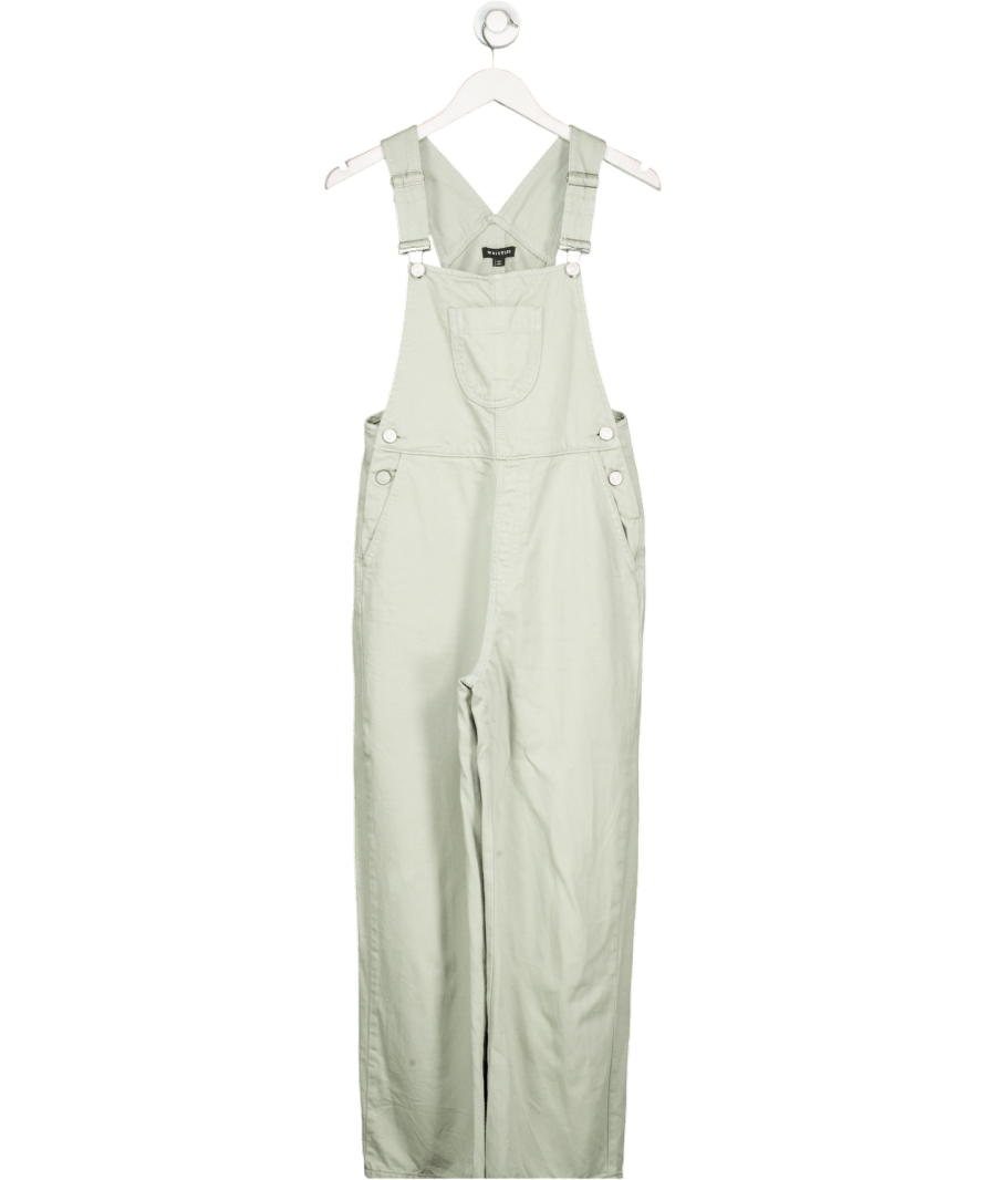 Whistles Green Leni Denim Dungarees W27 - Reliked