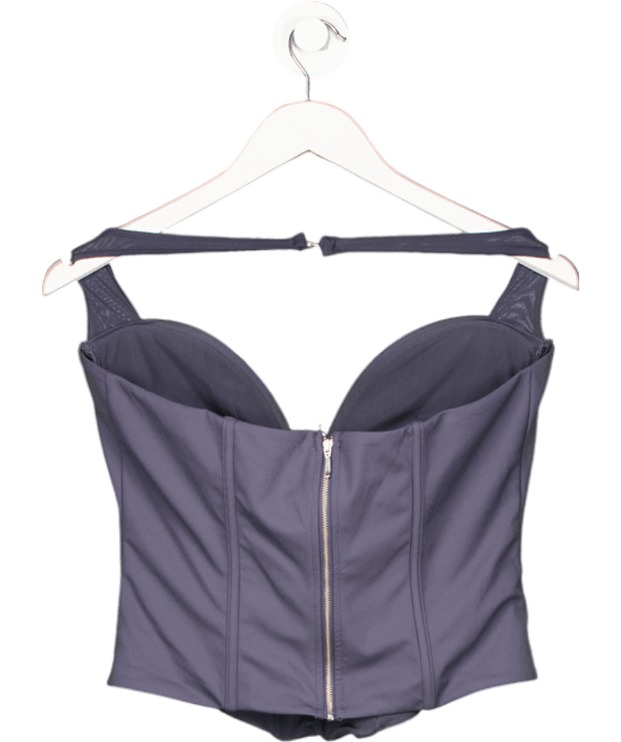 White Fox Blue Something I Don't Know Halter Bustier UK L - Reliked