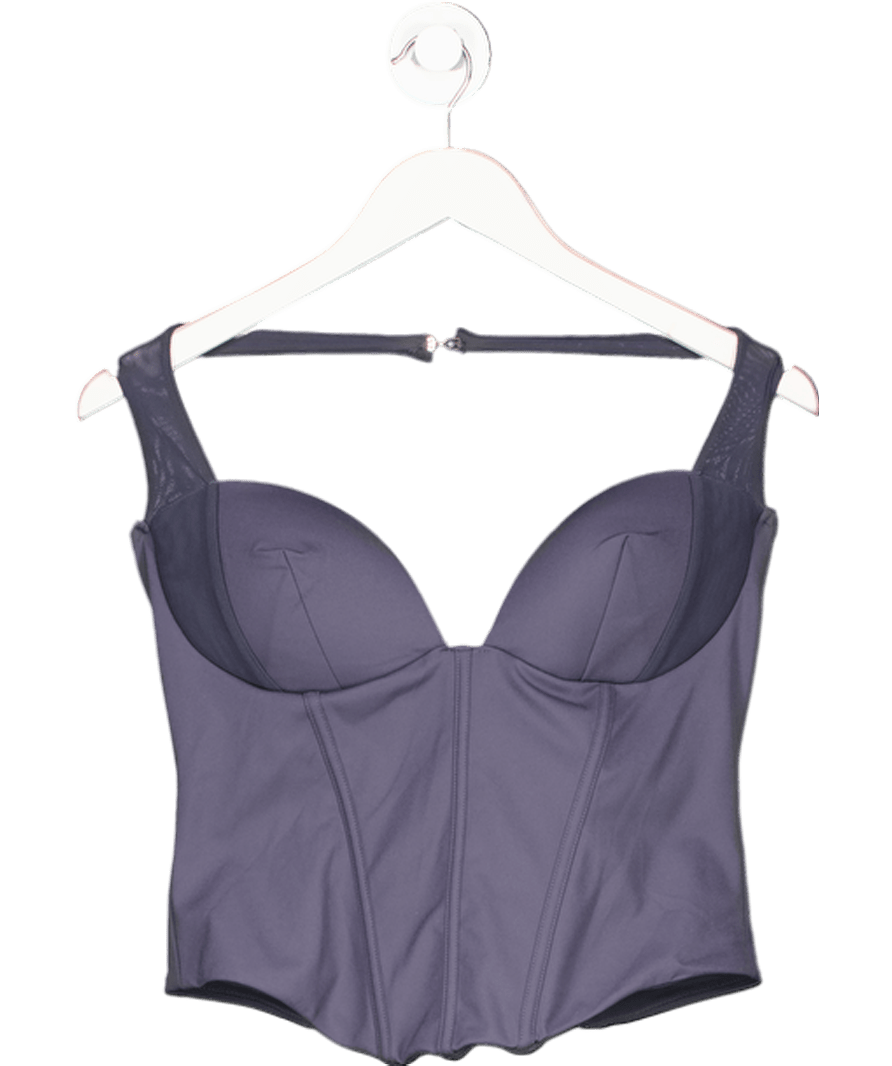 White Fox Blue Something I Don't Know Halter Bustier UK L - Reliked