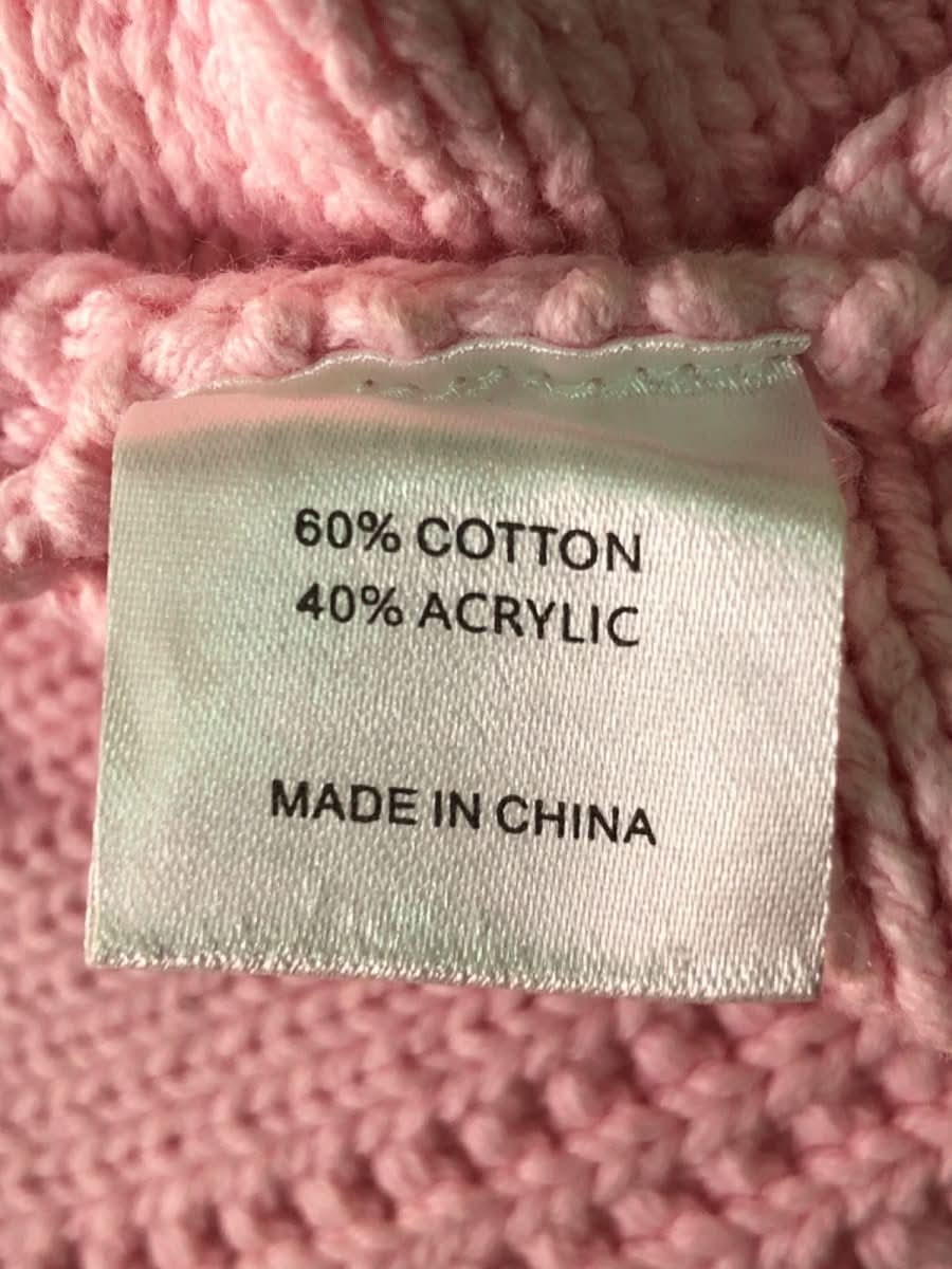 White Fox Pink Knitted Dress XXS - Reliked