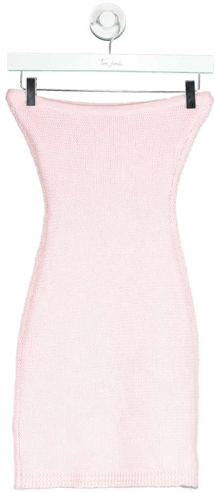 White Fox Pink Knitted Dress XXS - Reliked