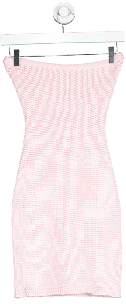White Fox Pink Knitted Dress XXS - Reliked