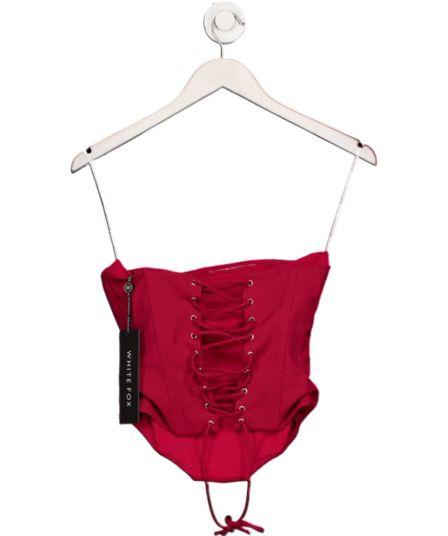 White Fox Red Let It Go Strapless Bustier UK XS - Reliked