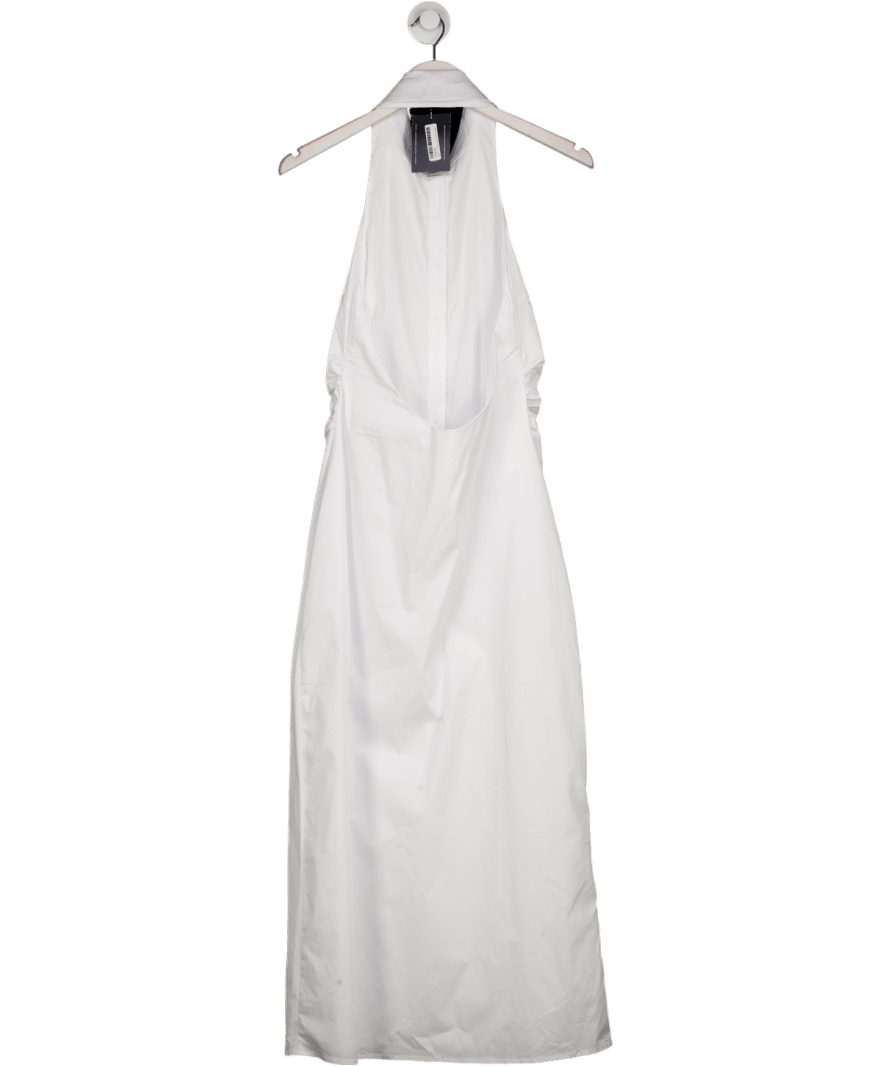 White Fox Starlight Sis Maxi Dress White UK M - Reliked