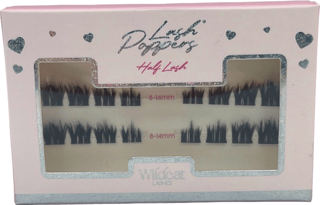 Wildcat Lashes Lash Poppies Half Lash 8 - 14mm - Reliked