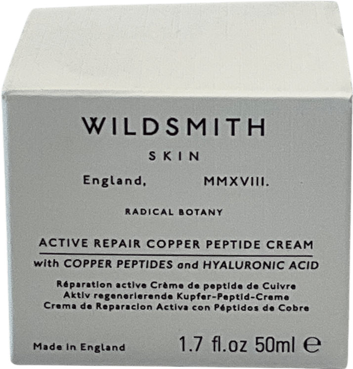 wildsmith Active Repair Copper Peptide Cream 50ml - Reliked