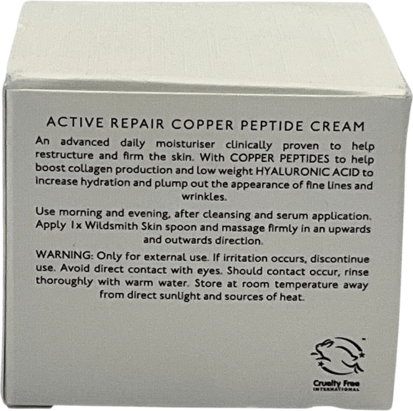 wildsmith Active Repair Copper Peptide Cream 50ml - Reliked