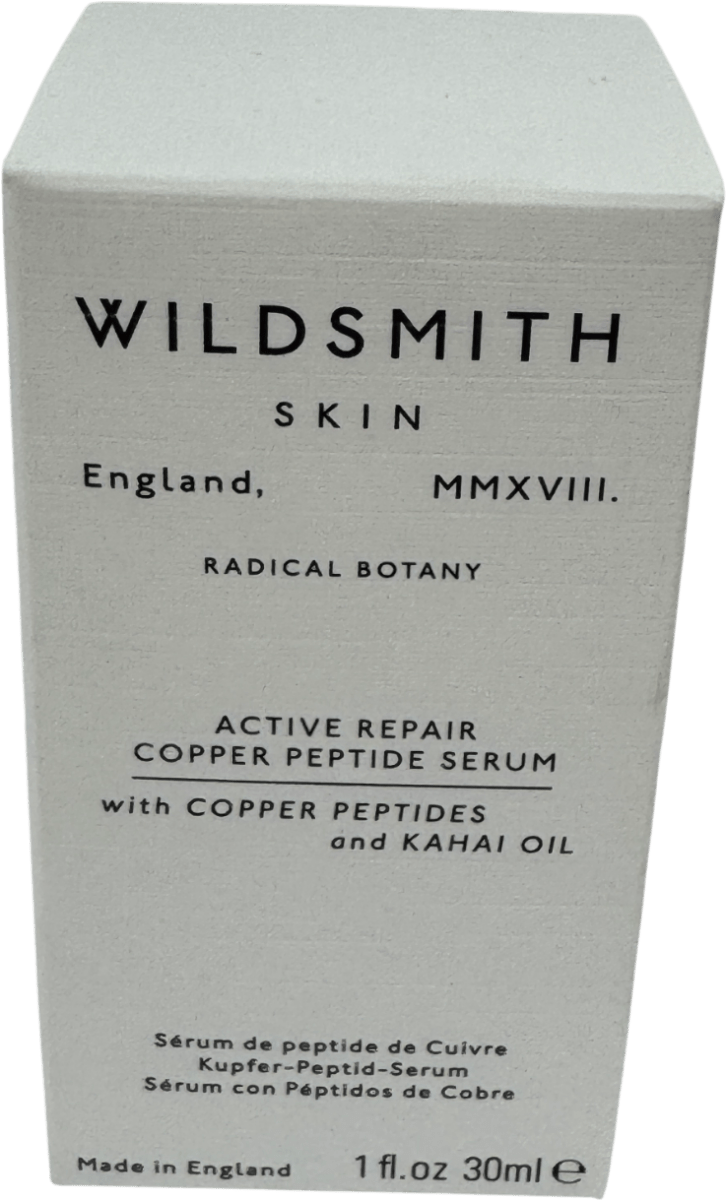 Wildsmith Skin Ctive Repair Copper Peptide Serum 30ml - Reliked