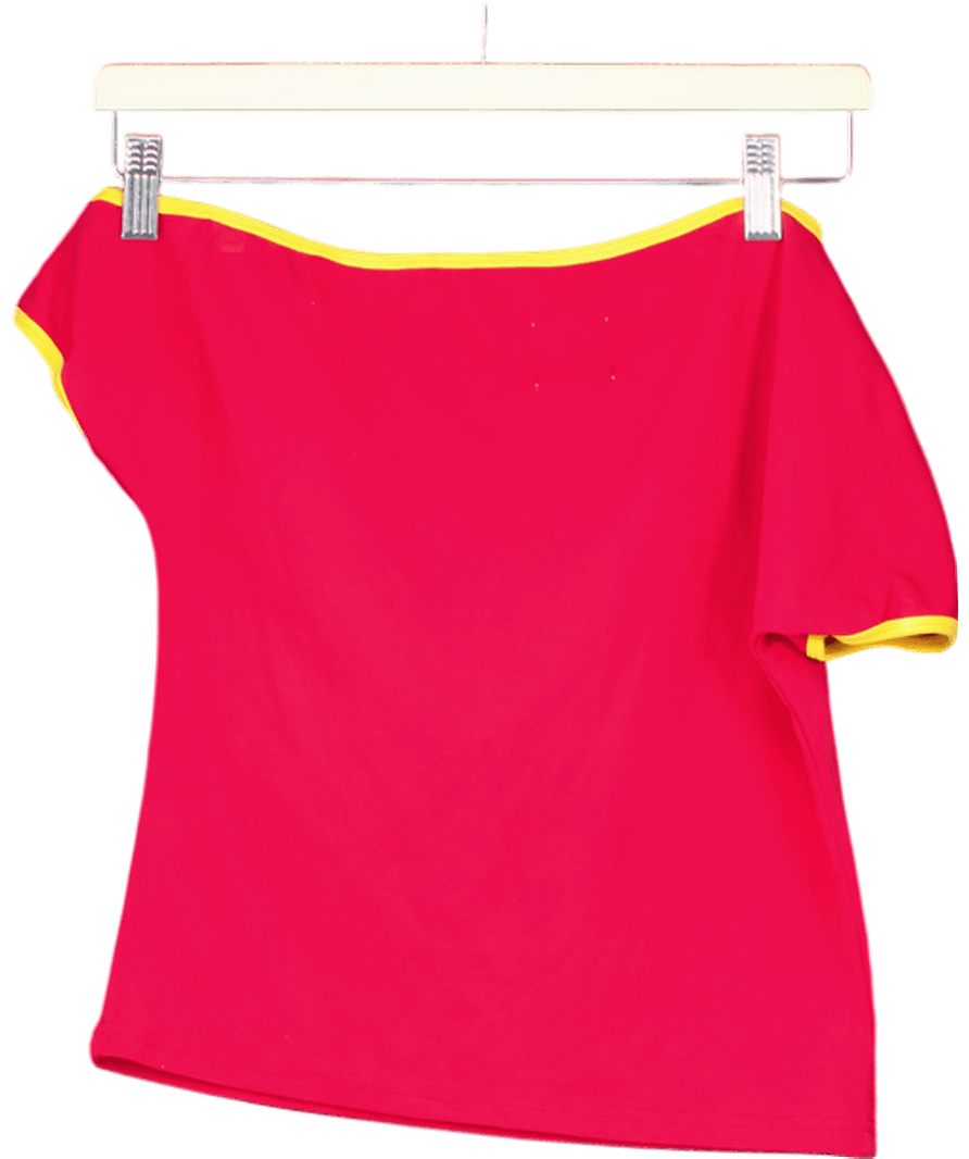 With Jean Red Superstar Seven Tee UK XS - Reliked