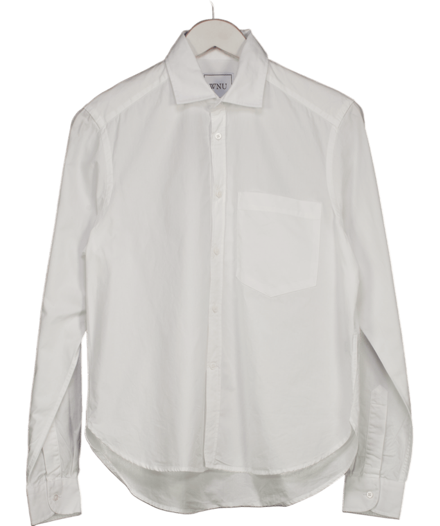 WNU Classic White Oxford Shirt UK 10 - Reliked